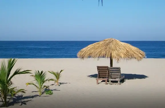 praia em puerto escondido